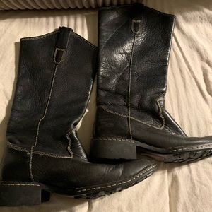 Born leather riding boots size 10